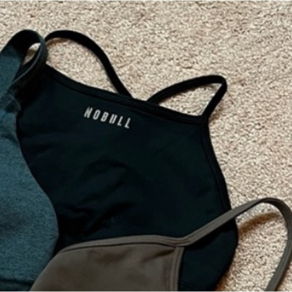 Black Nobull Sports Bra